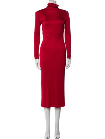 Karla Spetic Turtleneck Long Dress