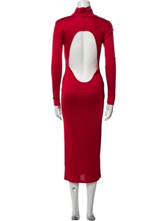 Karla Spetic Turtleneck Long Dress