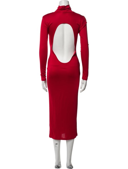 Karla Spetic Turtleneck Long Dress