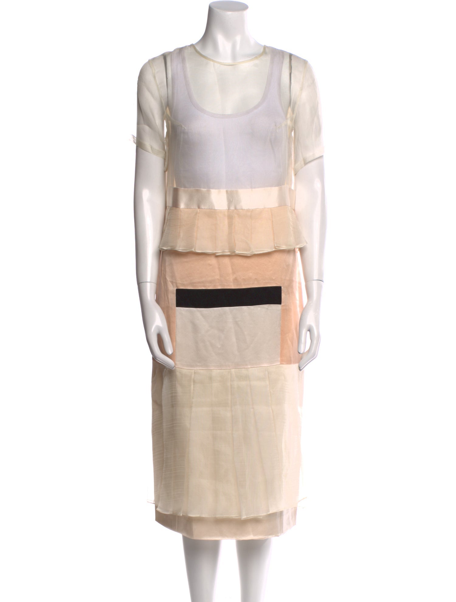 Karla Spetic Silk Midi Length Dress