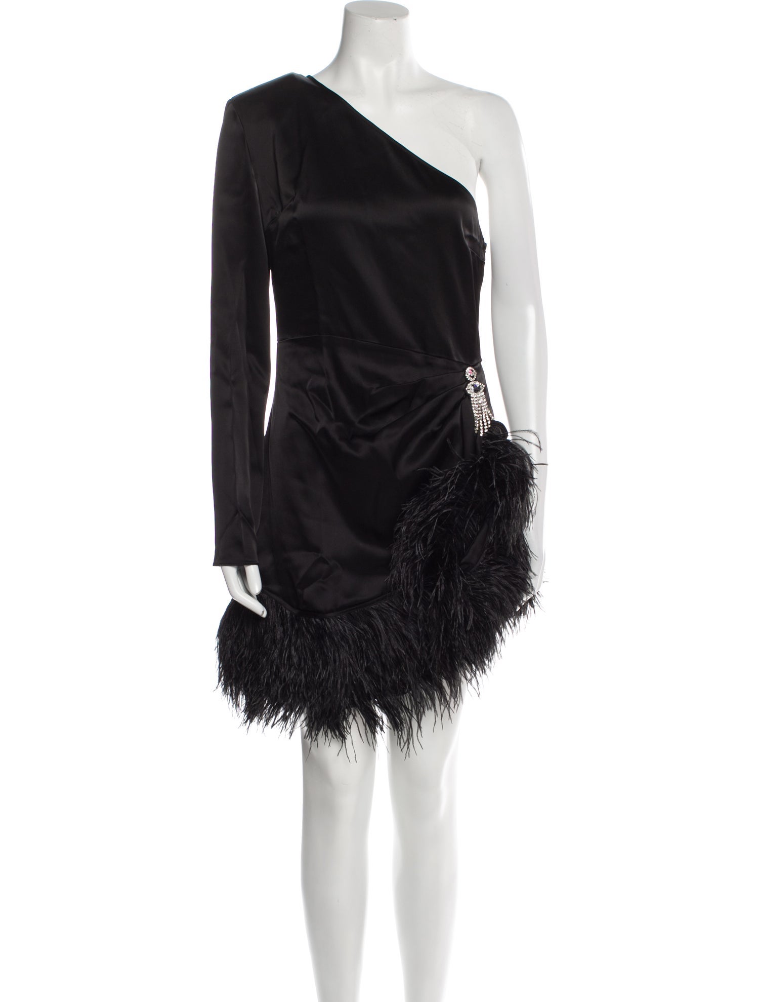 David Koma One-Shoulder Mini Dress w/ Tags