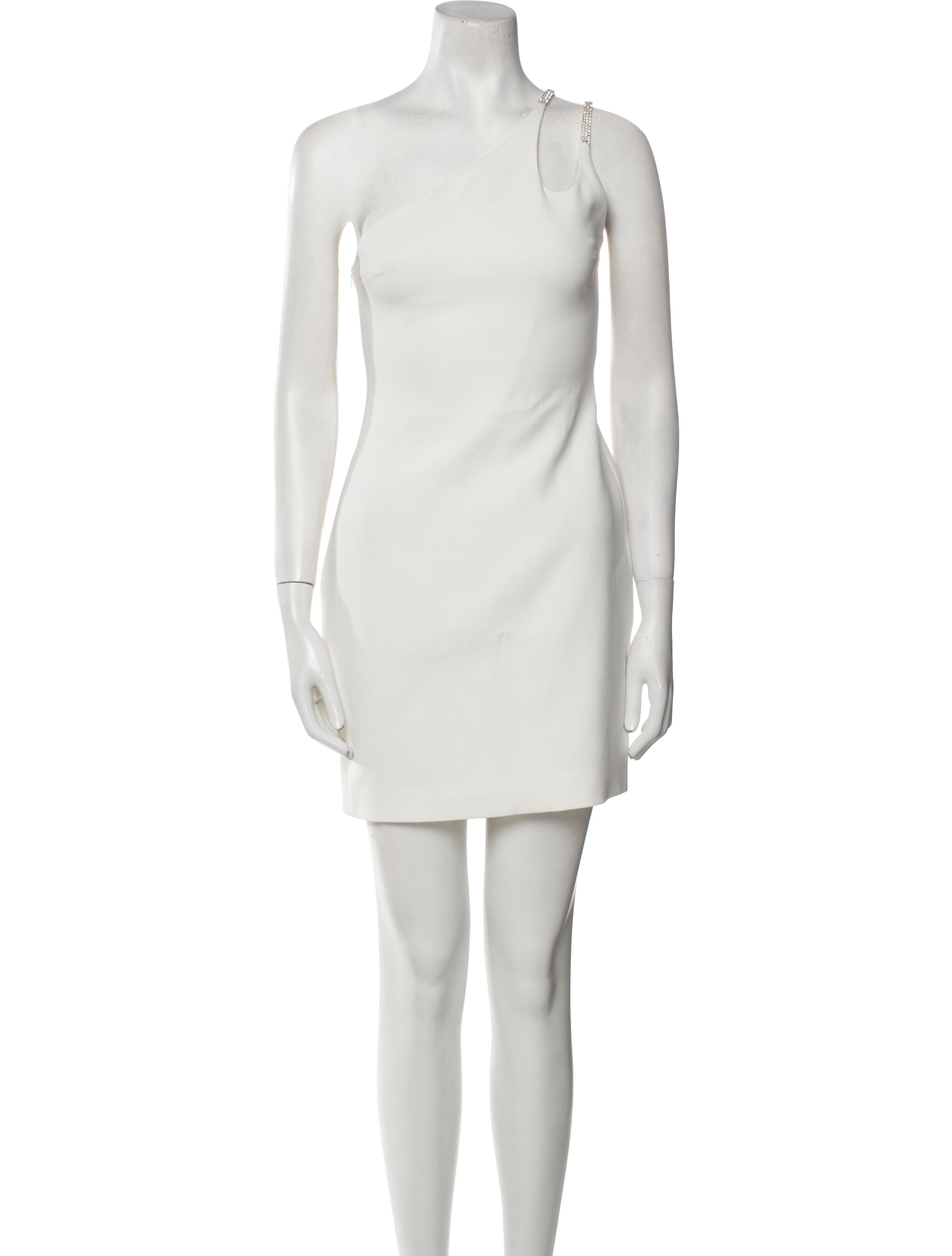 David Koma One-Shoulder Mini Dress