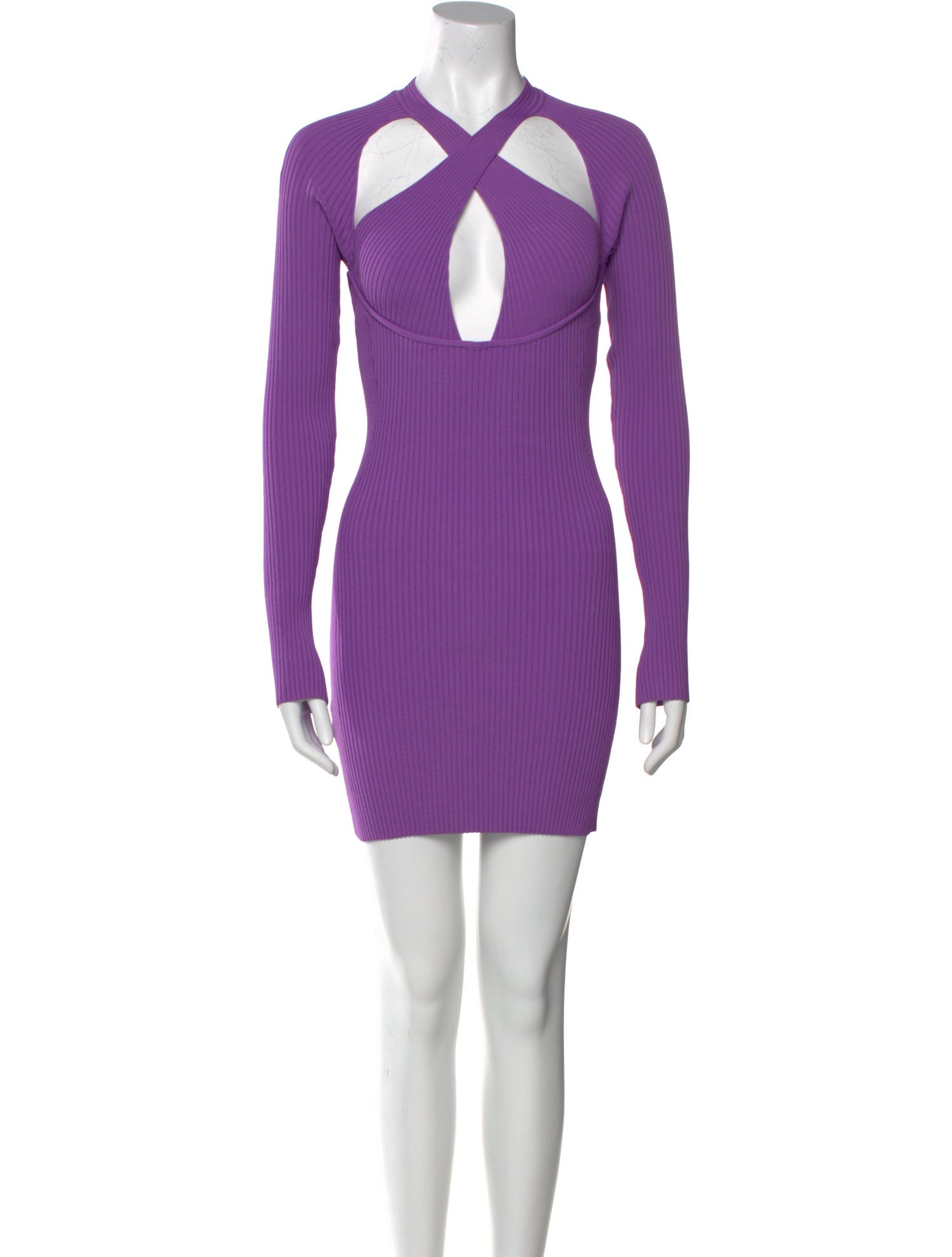 David Koma V-Neck Mini Dress w/ Tags