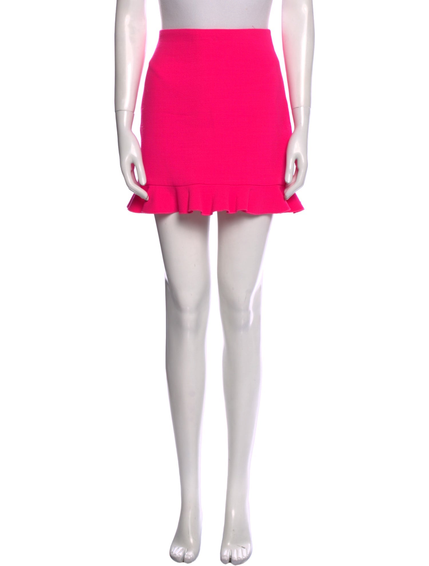 David Koma Wool Mini Skirt