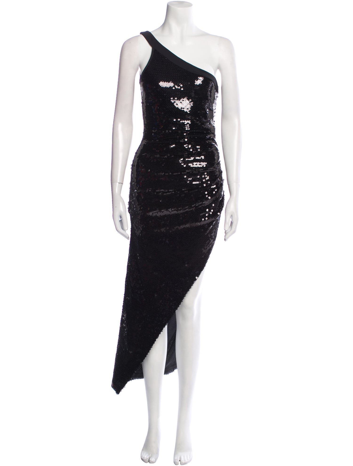 David Koma Sequin Long Dress