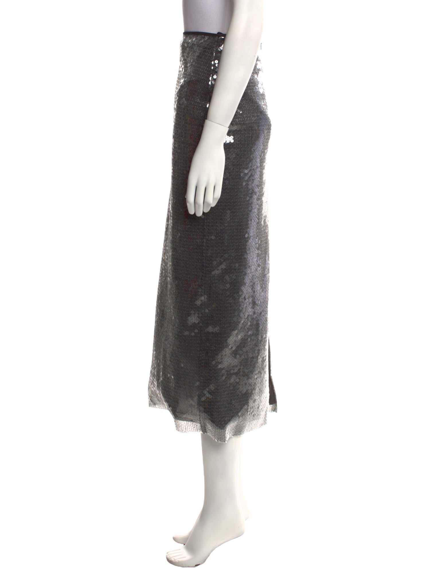 David Koma Sequin Midi Length Skirt