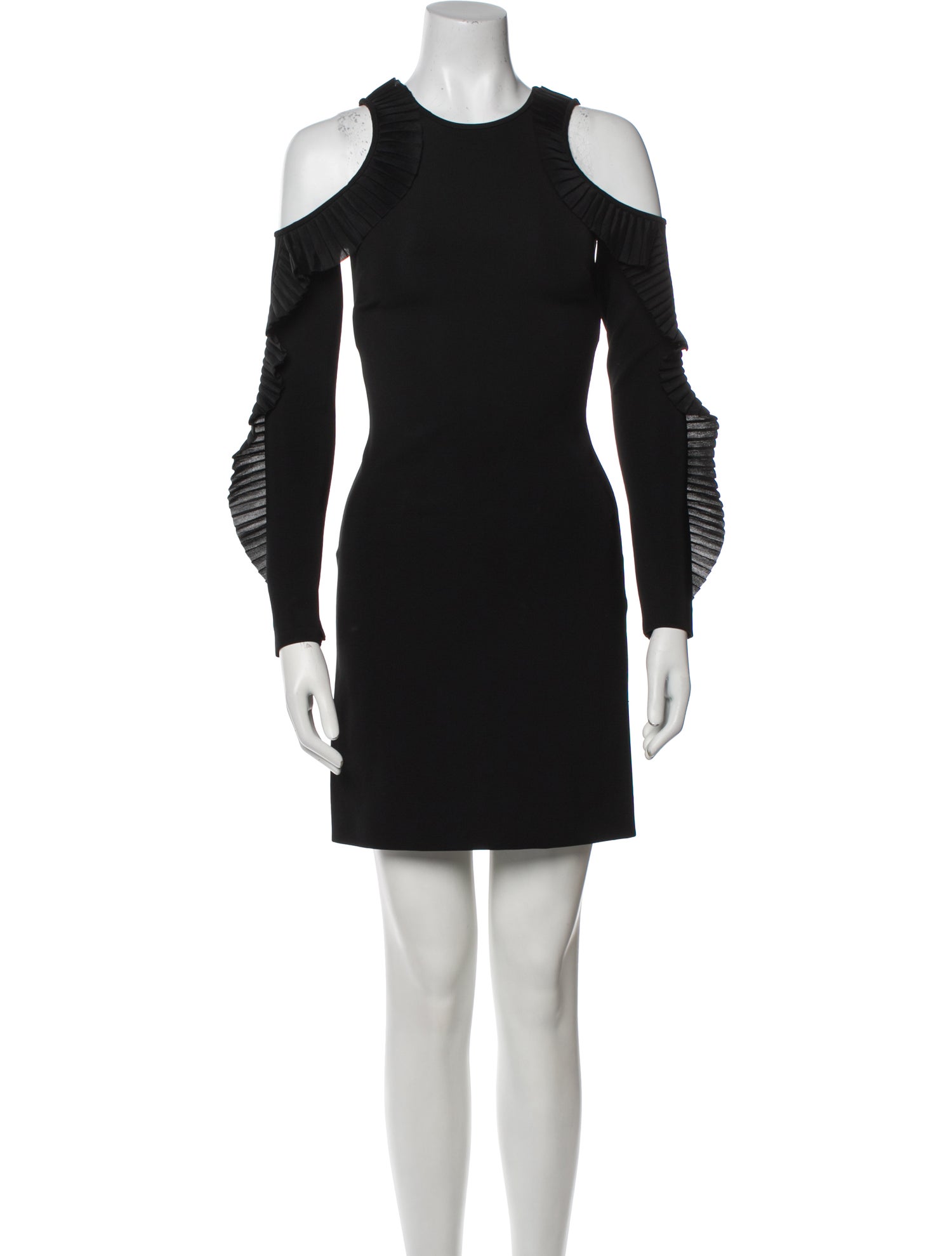 David Koma Crew Neck Mini Dress