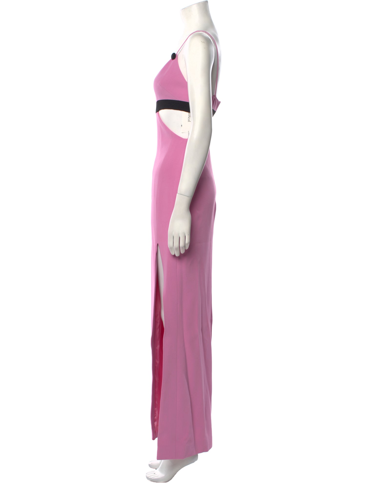 David Koma V-Neck Long Dress