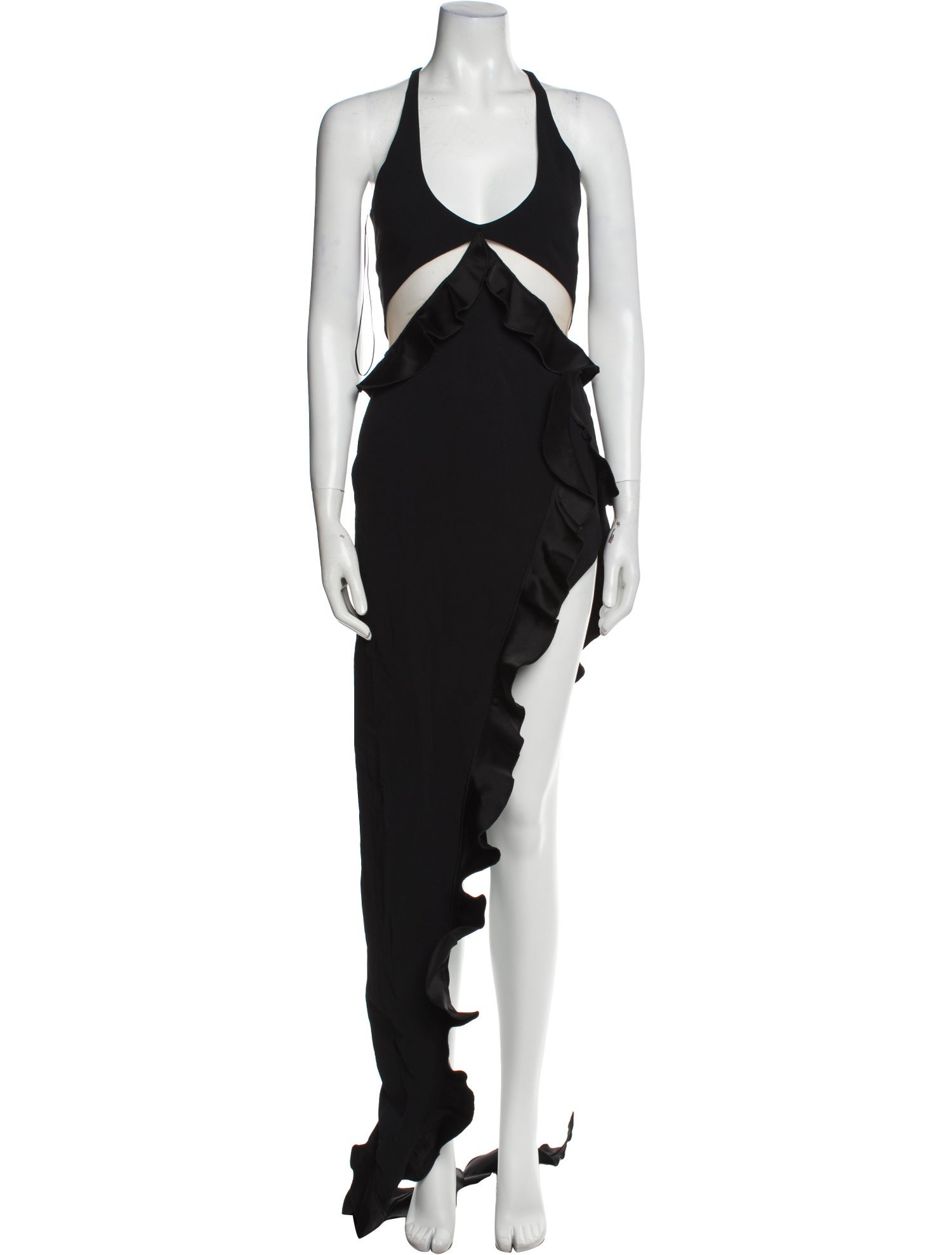 David Koma Nylon Long Dress