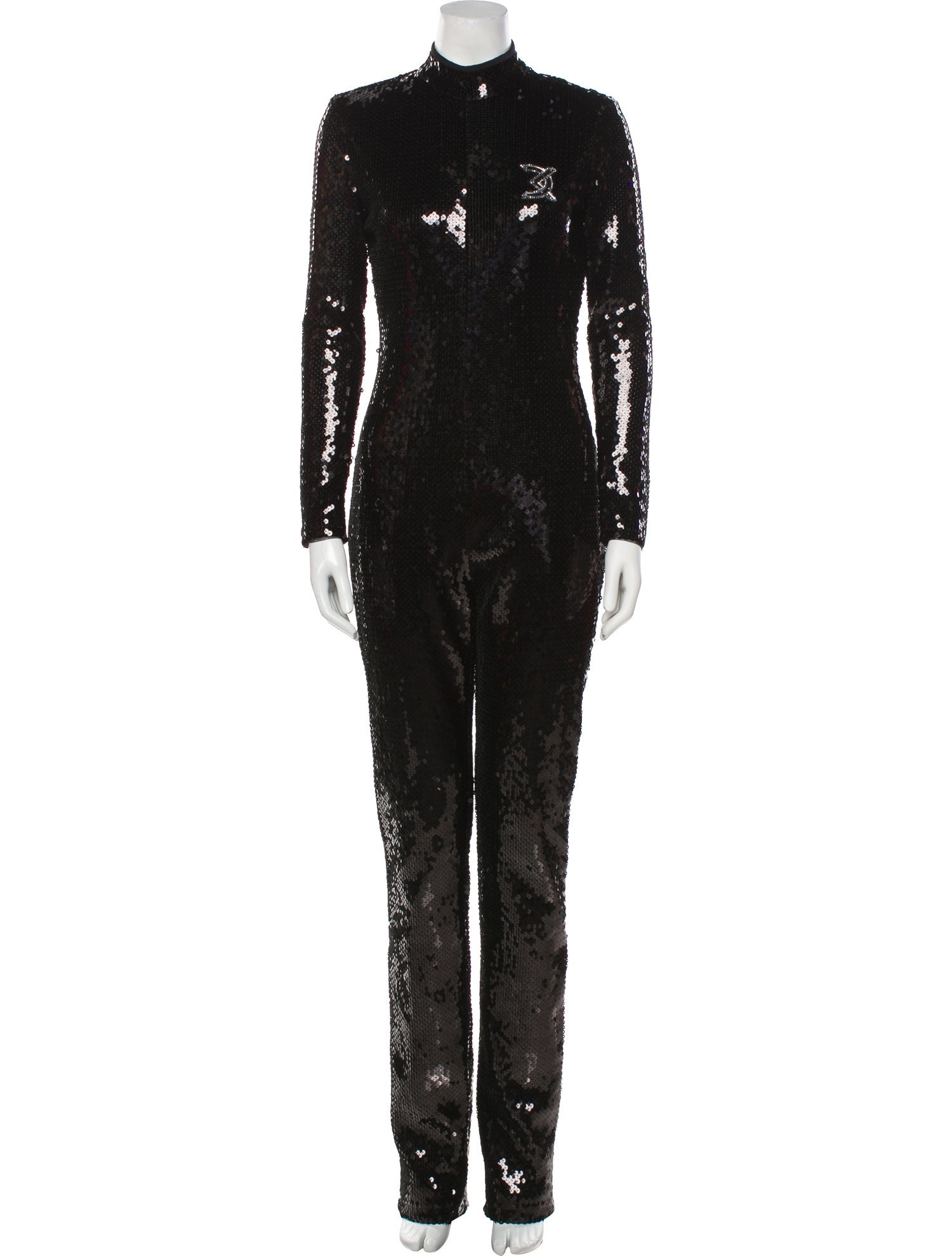 David Koma Mock Neck Jumpsuit