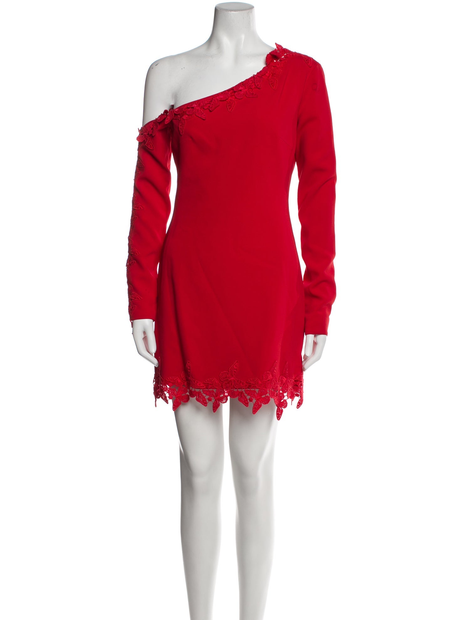 David Koma One-Shoulder Mini Dress