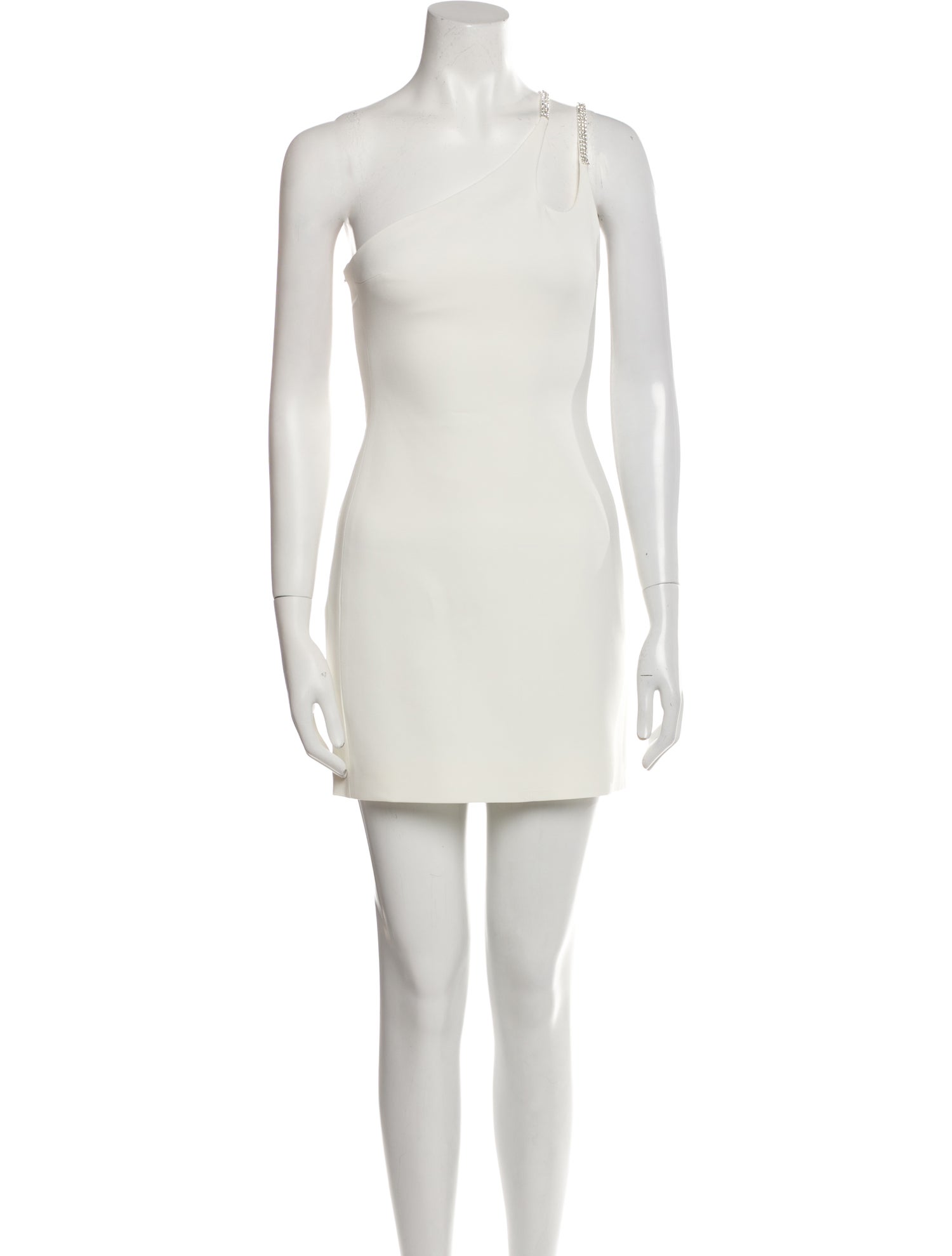 David Koma One-Shoulder Mini Dress w/ Tags