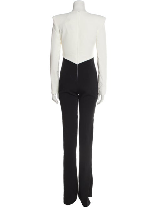 David Koma V-Neck Jumpsuit