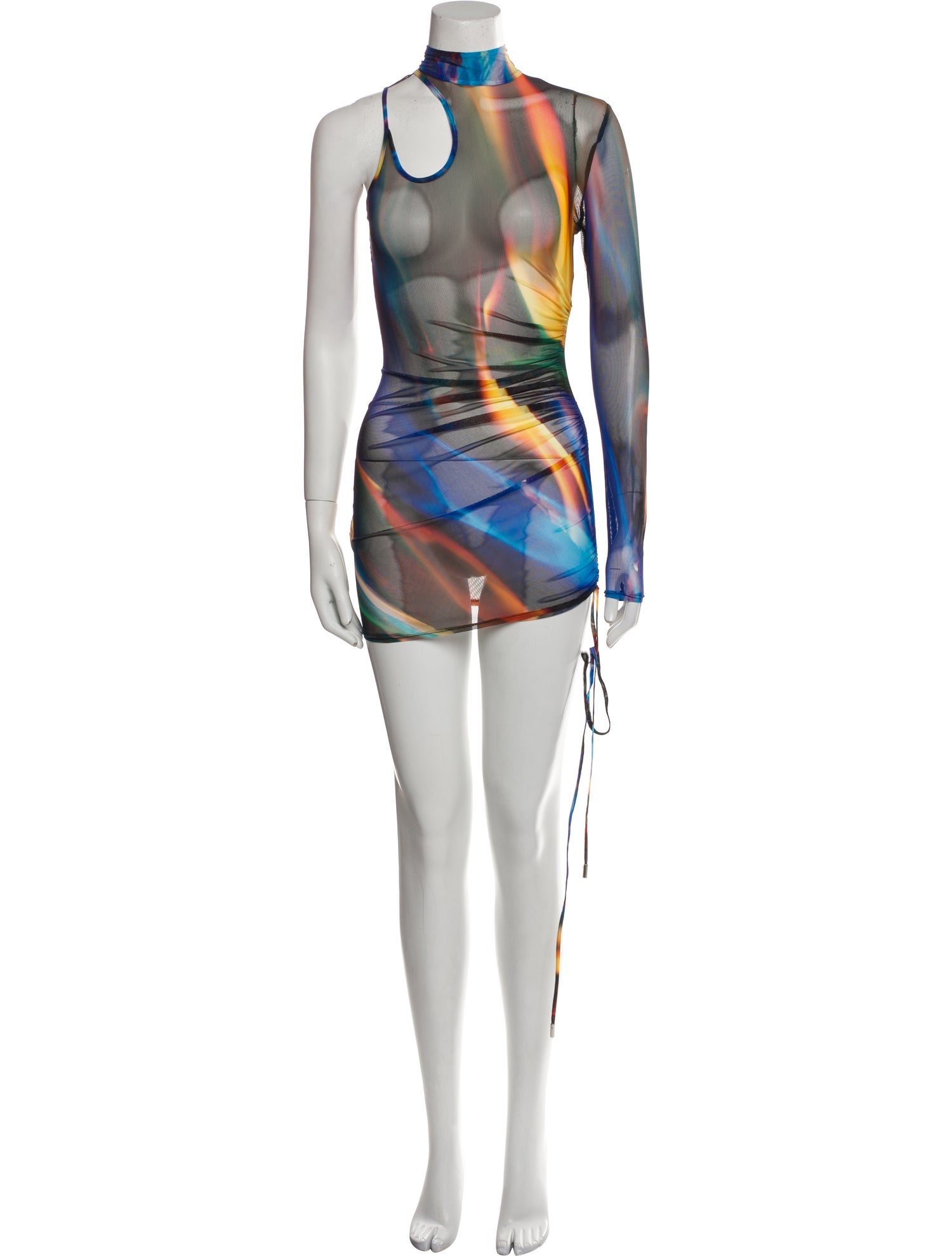 David Koma Printed Mini Dress