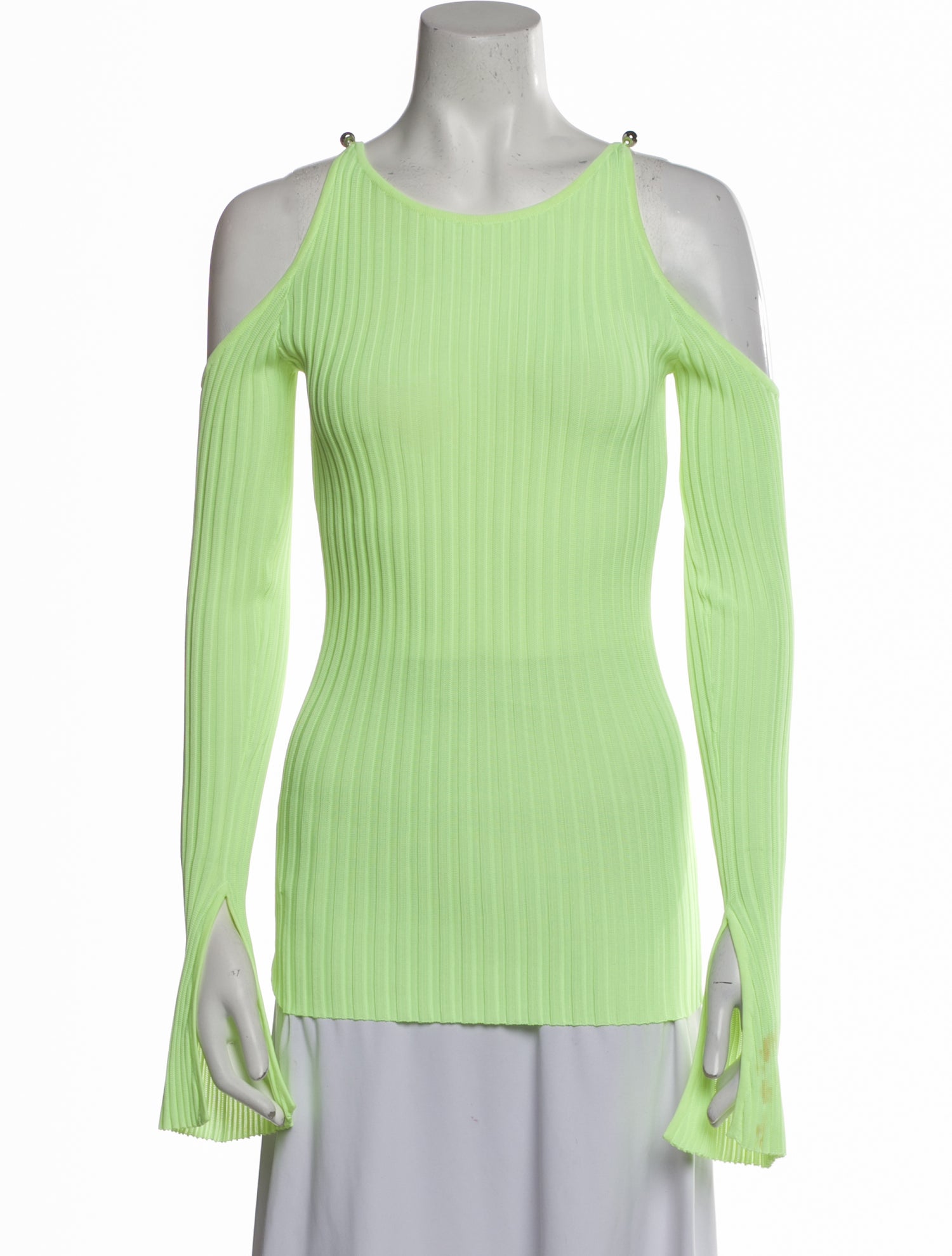 David Koma Off-The-Shoulder Long Sleeve Top