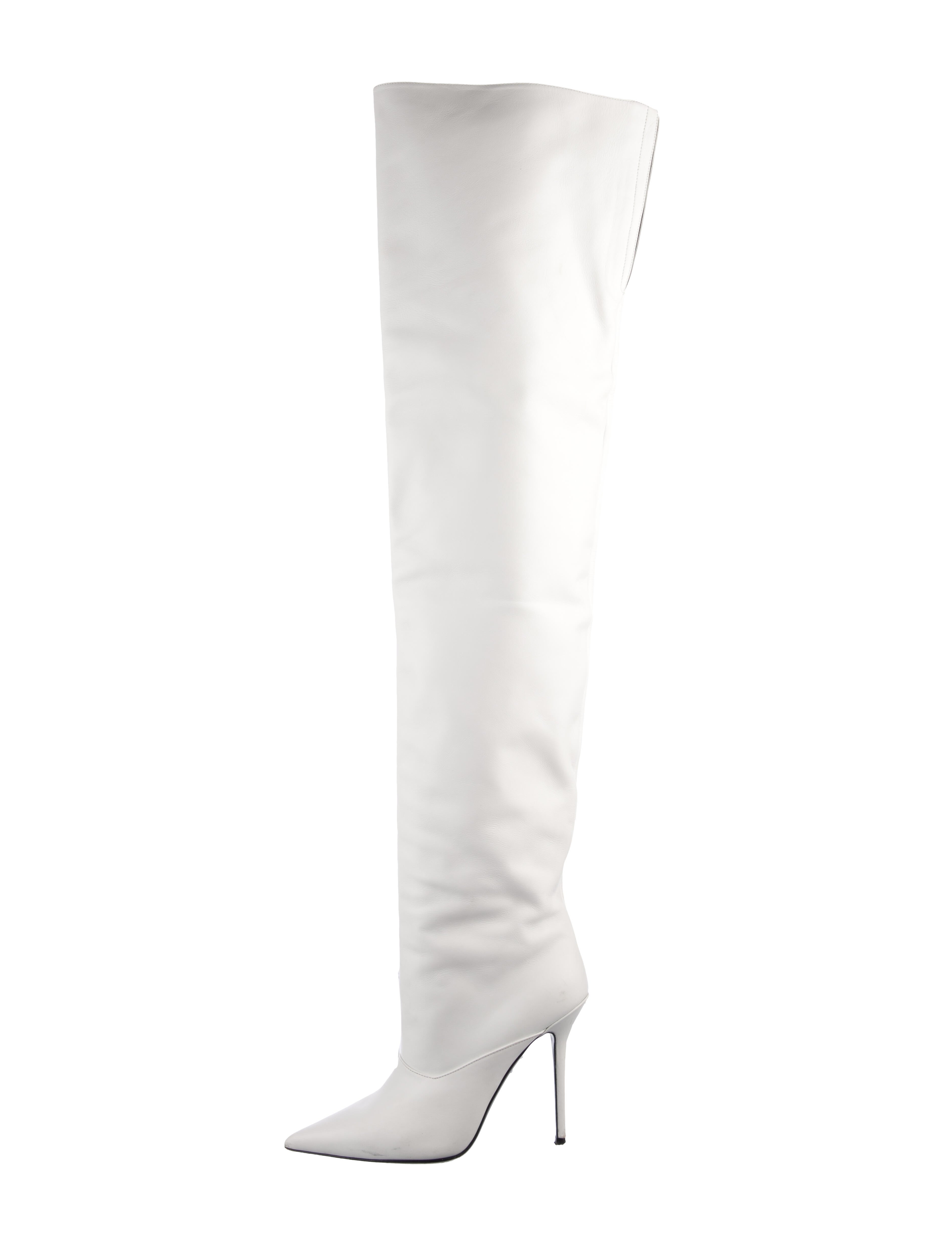 David Koma Leather Boots