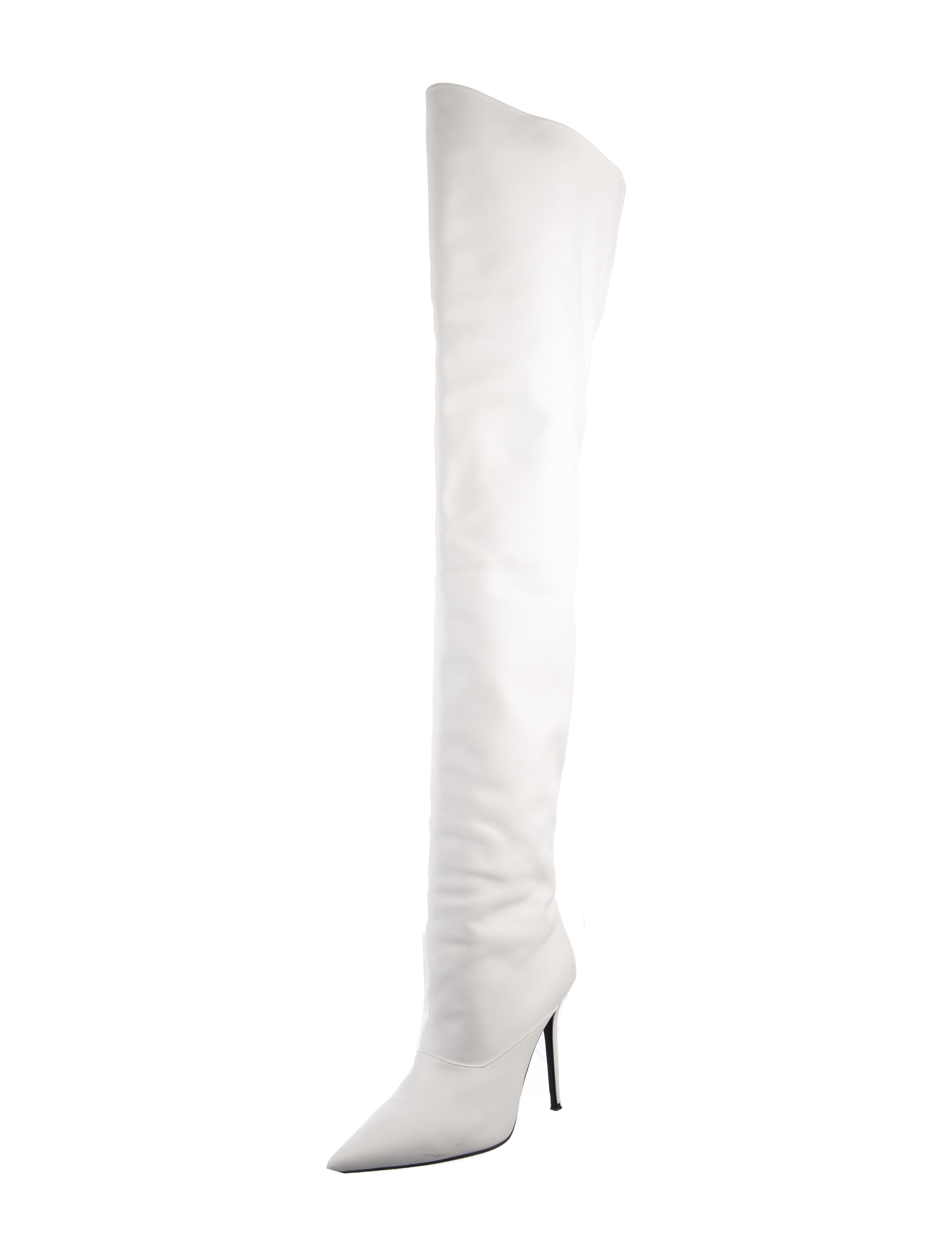 David Koma Leather Boots