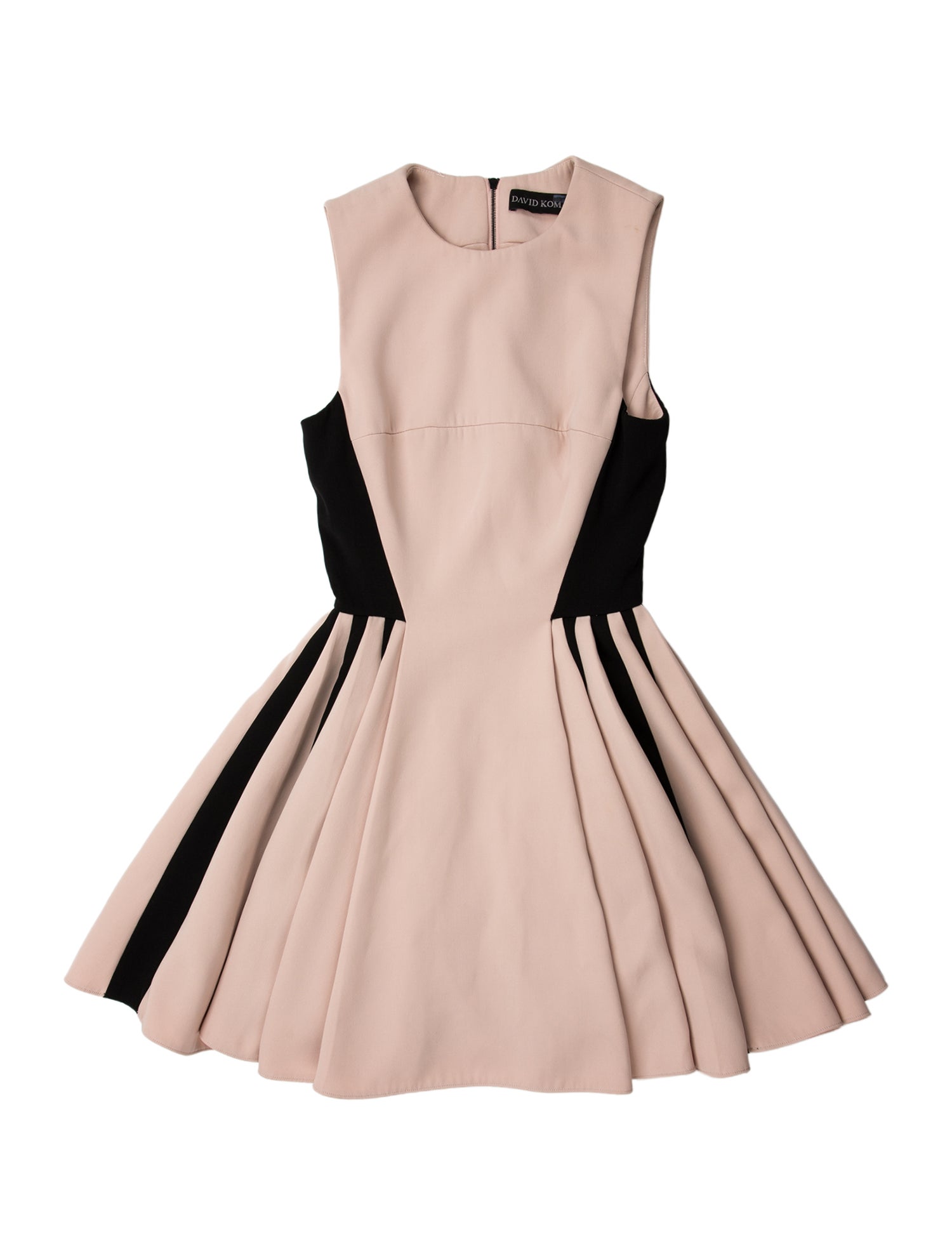 David Koma Strapless Mini Dress