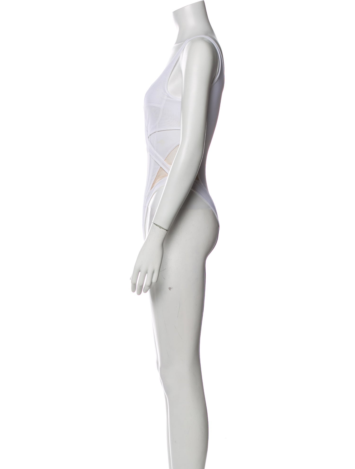 David Koma Scoop Neck Romper