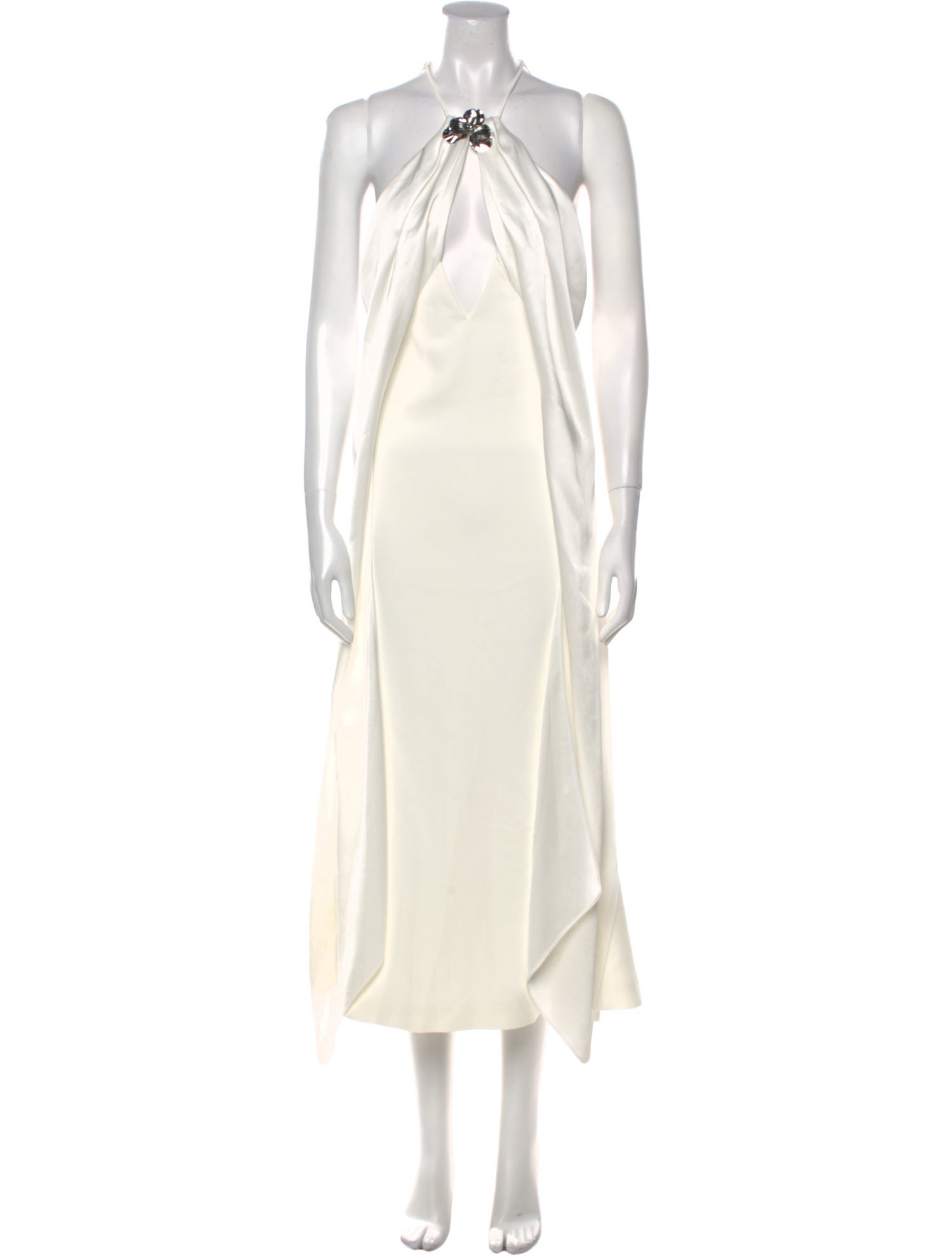 David Koma Halterneck Midi Length Dress
