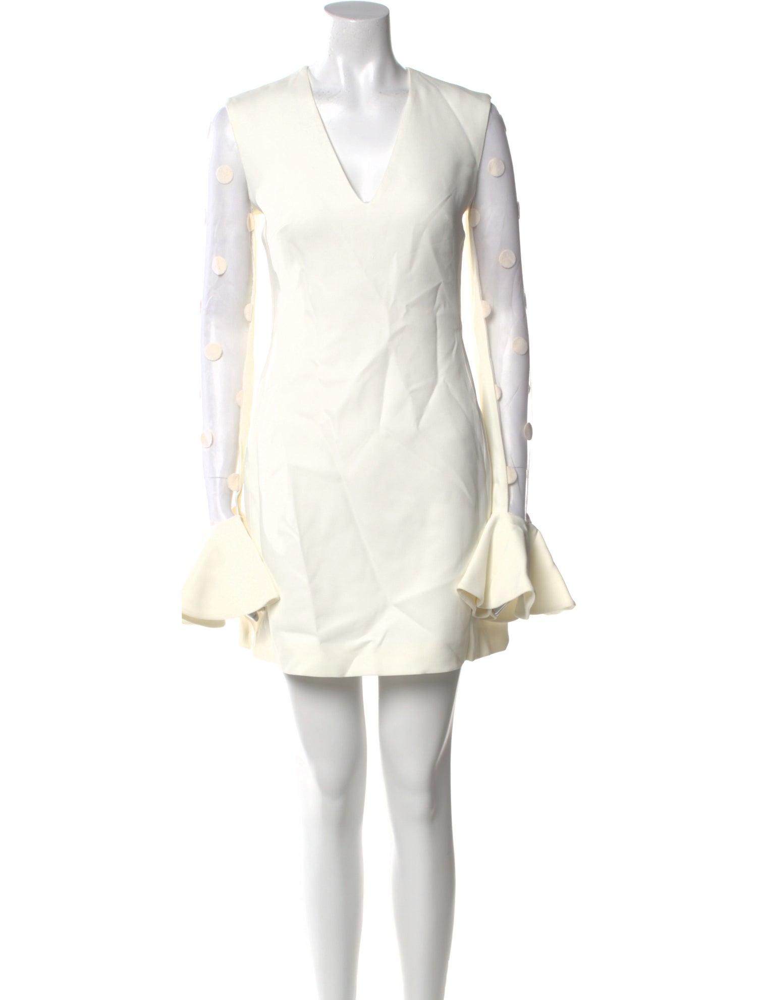 David Koma V-Neck Mini Dress w/ Tags