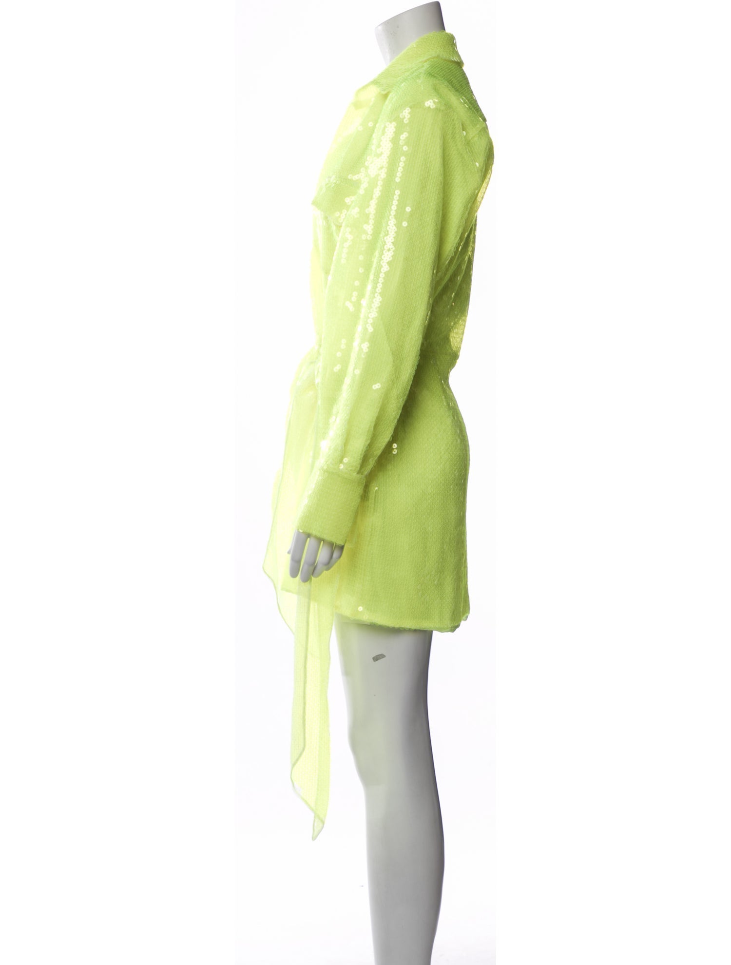 David Koma V-Neck Mini Dress