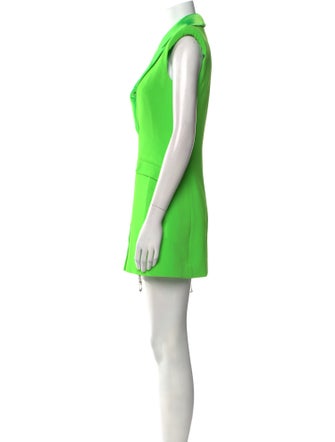 David Koma V-Neck Mini Dress