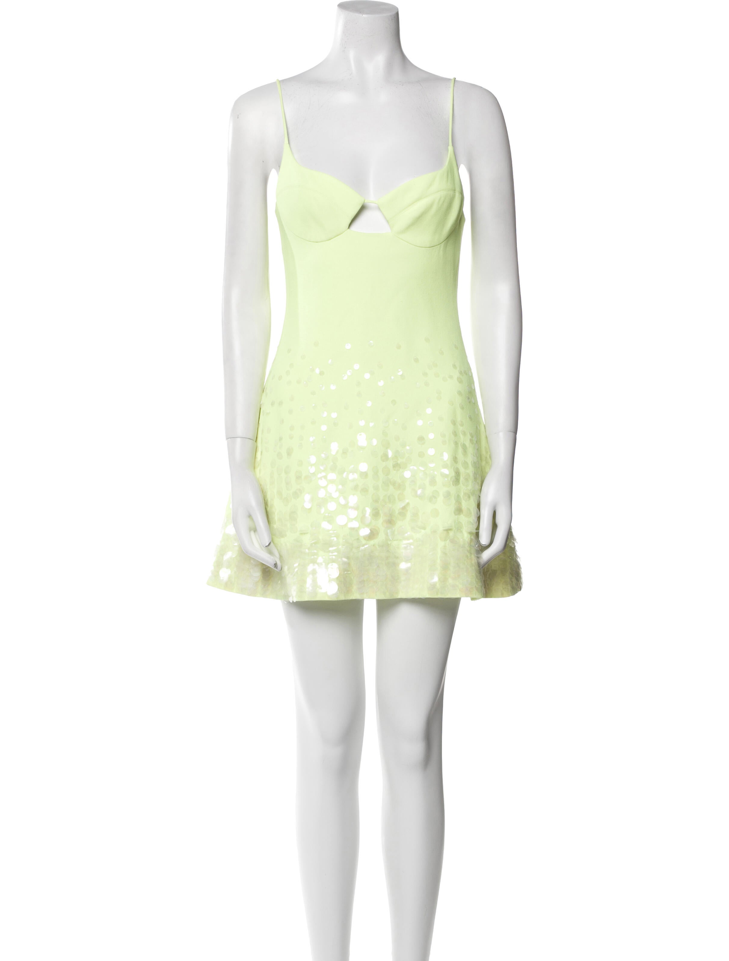 David Koma V-Neck Mini Dress