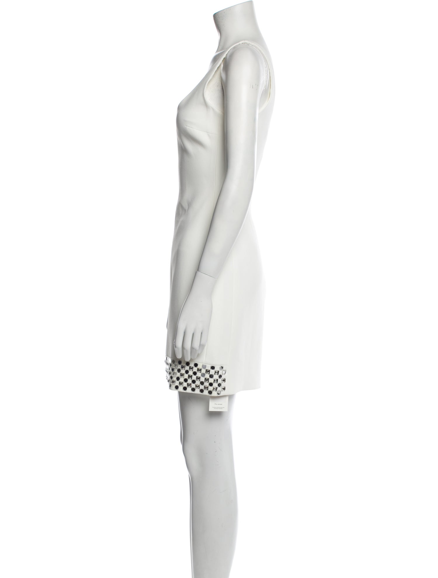 David Koma Scoop Neck Mini Dress w/ Tags