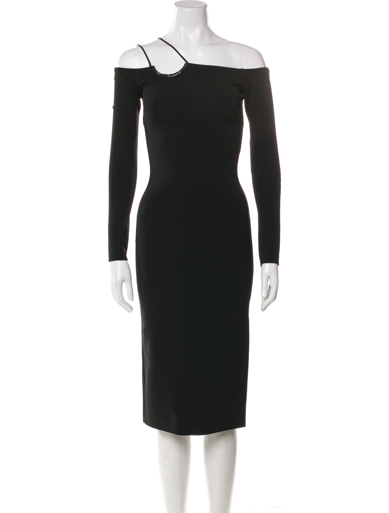 David Koma Off-The-Shoulder Midi Length Dress