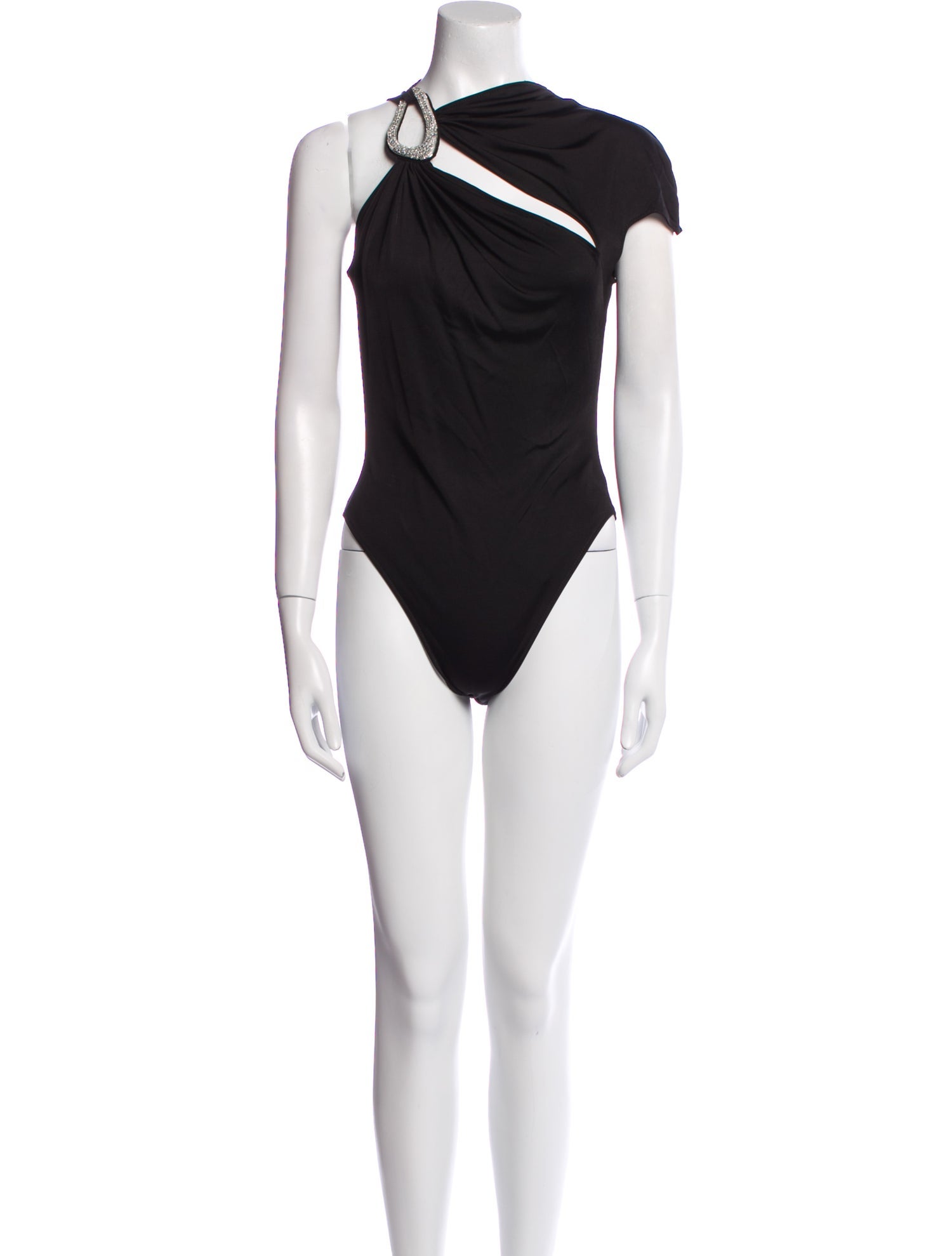 David Koma Asymmetrical Sleeveless Bodysuit