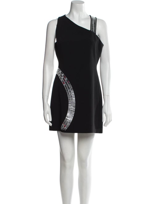 David Koma Graphic Print Mini Dress