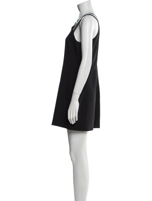 David Koma Graphic Print Mini Dress