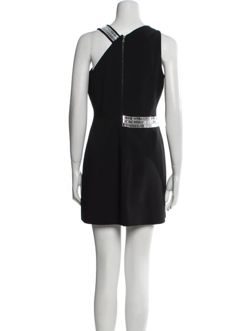 David Koma Graphic Print Mini Dress