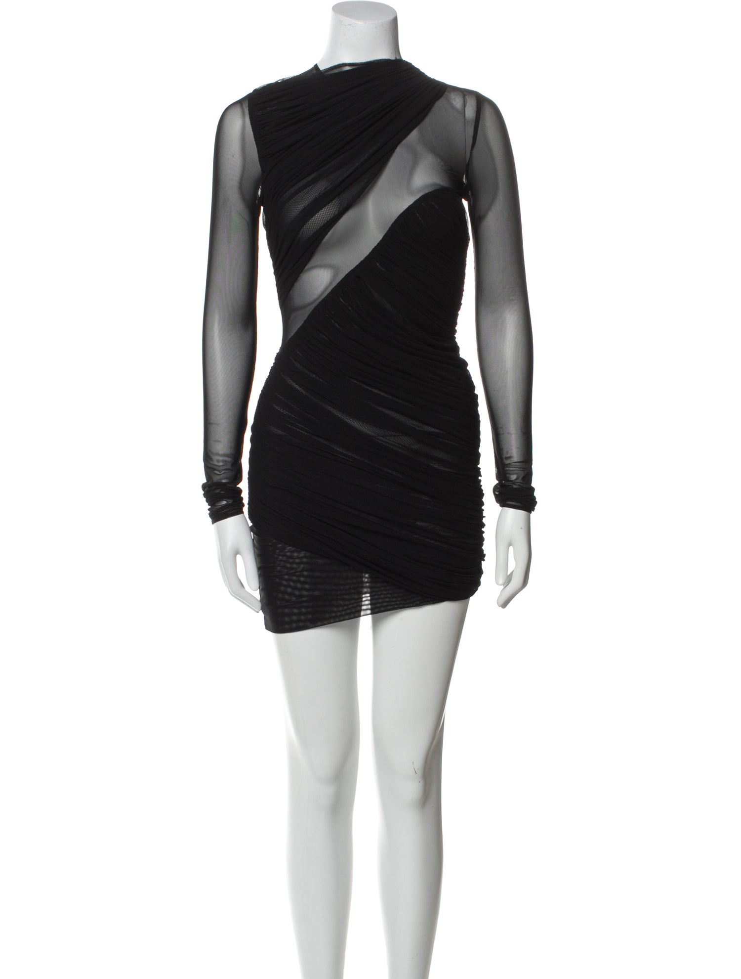 David Koma Cowl Neck Mini Dress