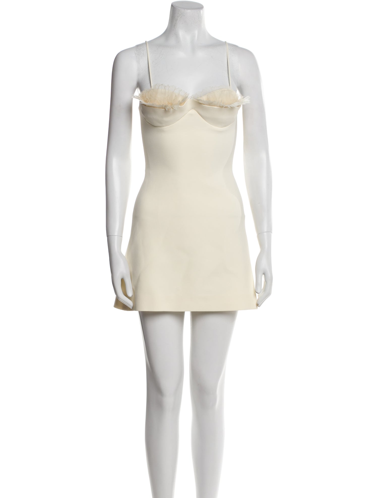 David Koma Square Neckline Mini Dress w/ Tags