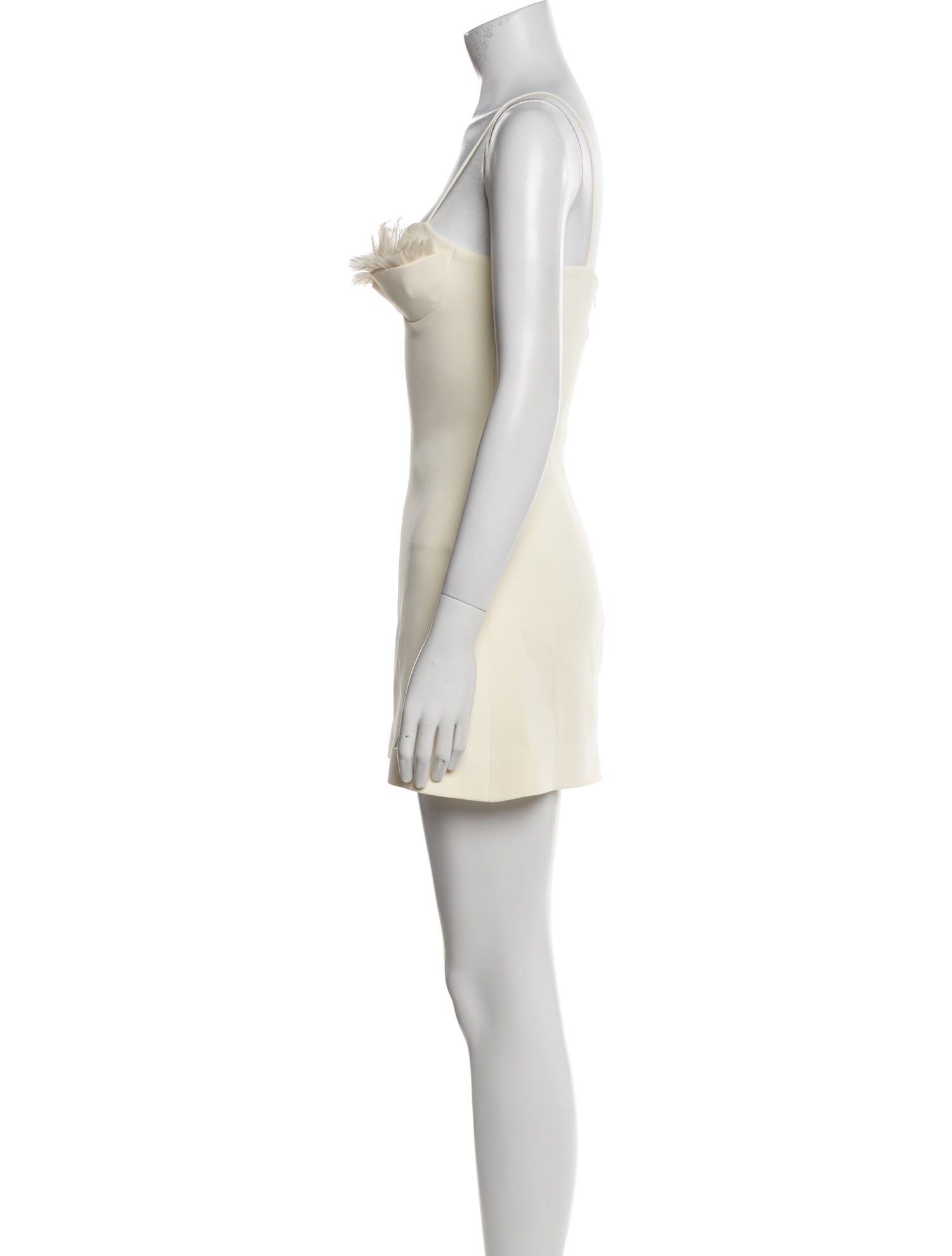 David Koma Square Neckline Mini Dress w/ Tags