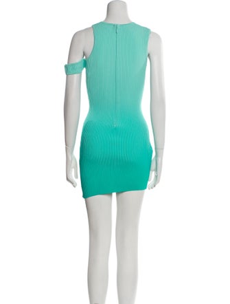 David Koma Crew Neck Mini Dress