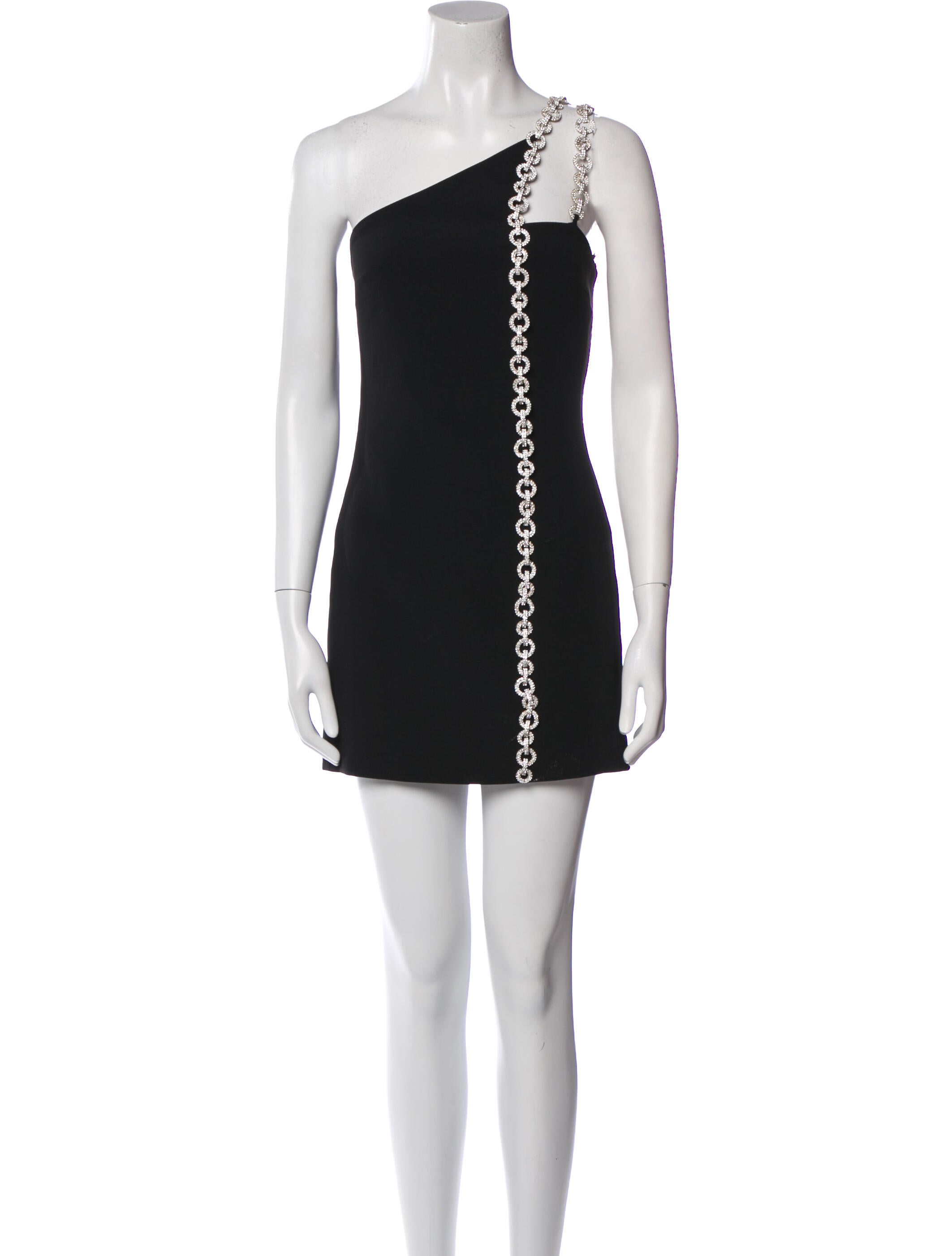 David Koma One-Shoulder Mini Dress