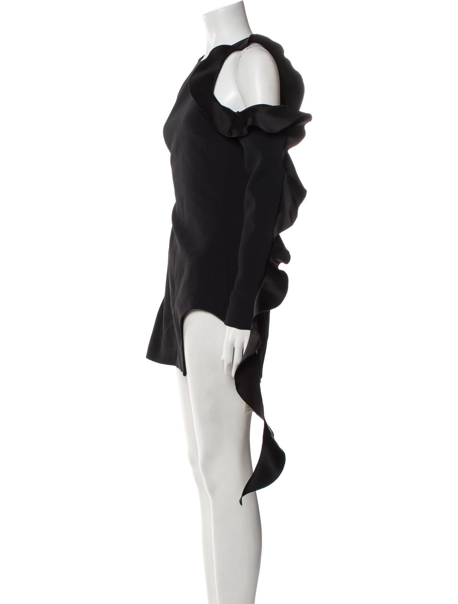 David Koma Crew Neck Mini Dress