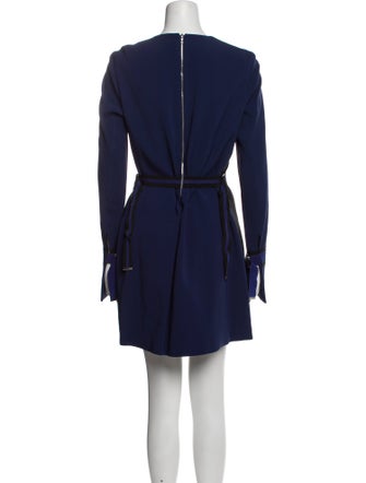 David Koma Crew Neck Mini Dress