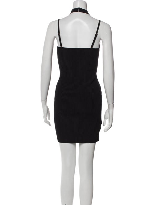 David Koma Square Neckline Mini Dress