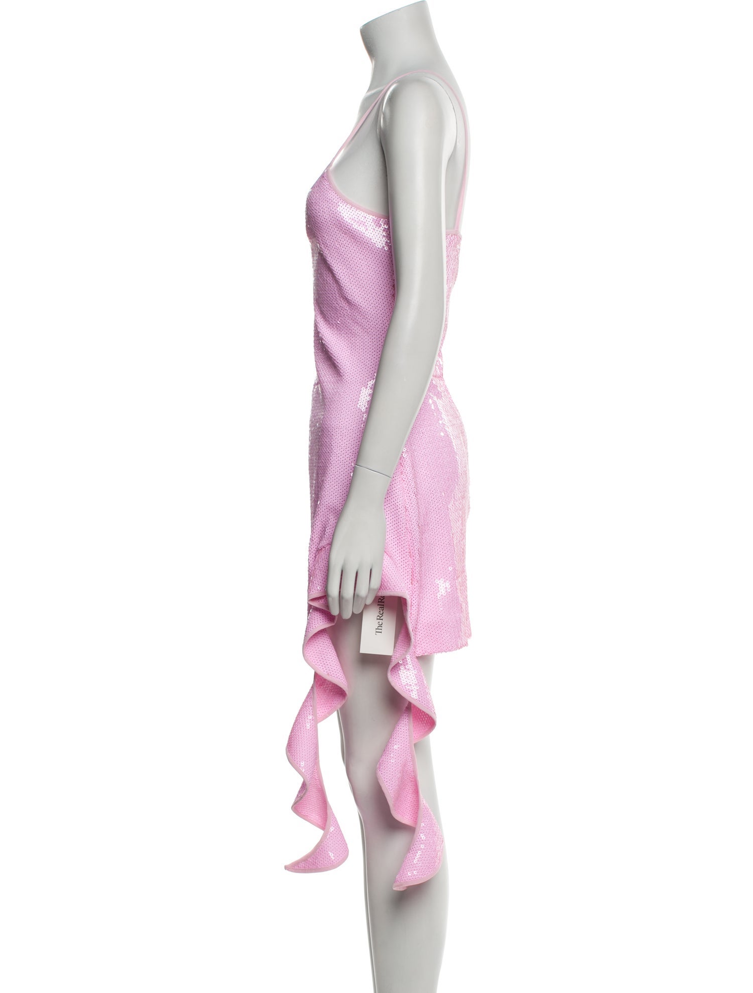 David Koma Square Neckline Mini Dress