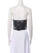 David Koma Strapless Crop Top w/ Tags