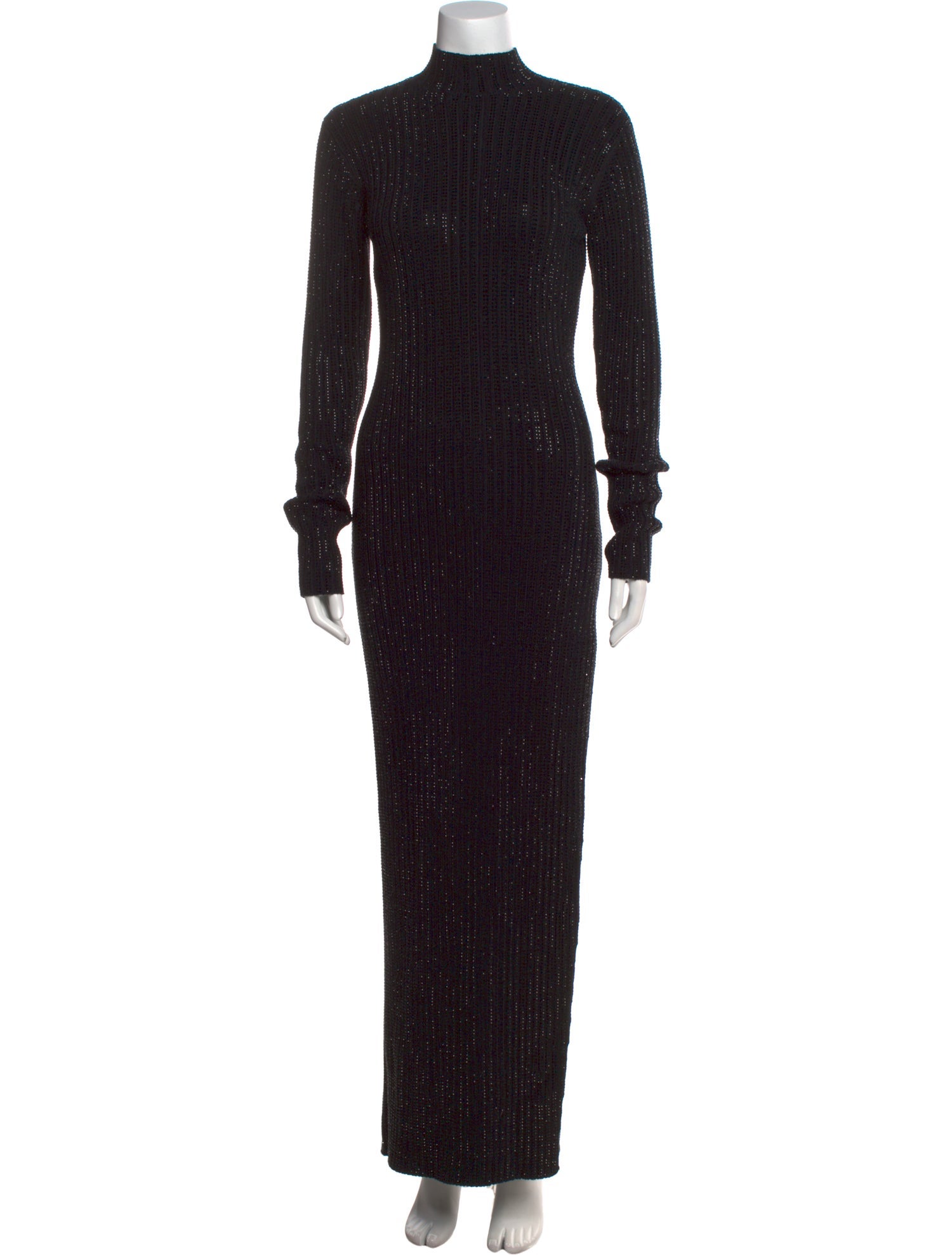 David Koma Turtleneck Long Dress