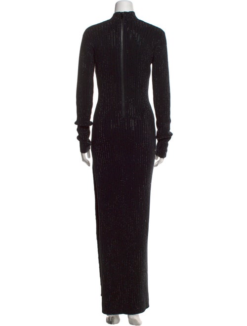 David Koma Turtleneck Long Dress