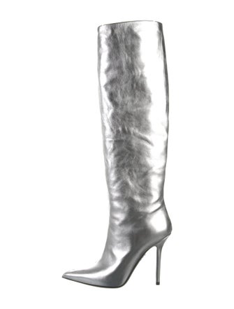 David Koma Leather Boots