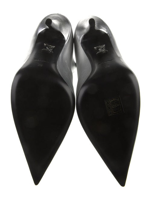 David Koma Leather Boots