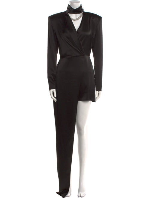 David Koma Mock Neck Mini Dress