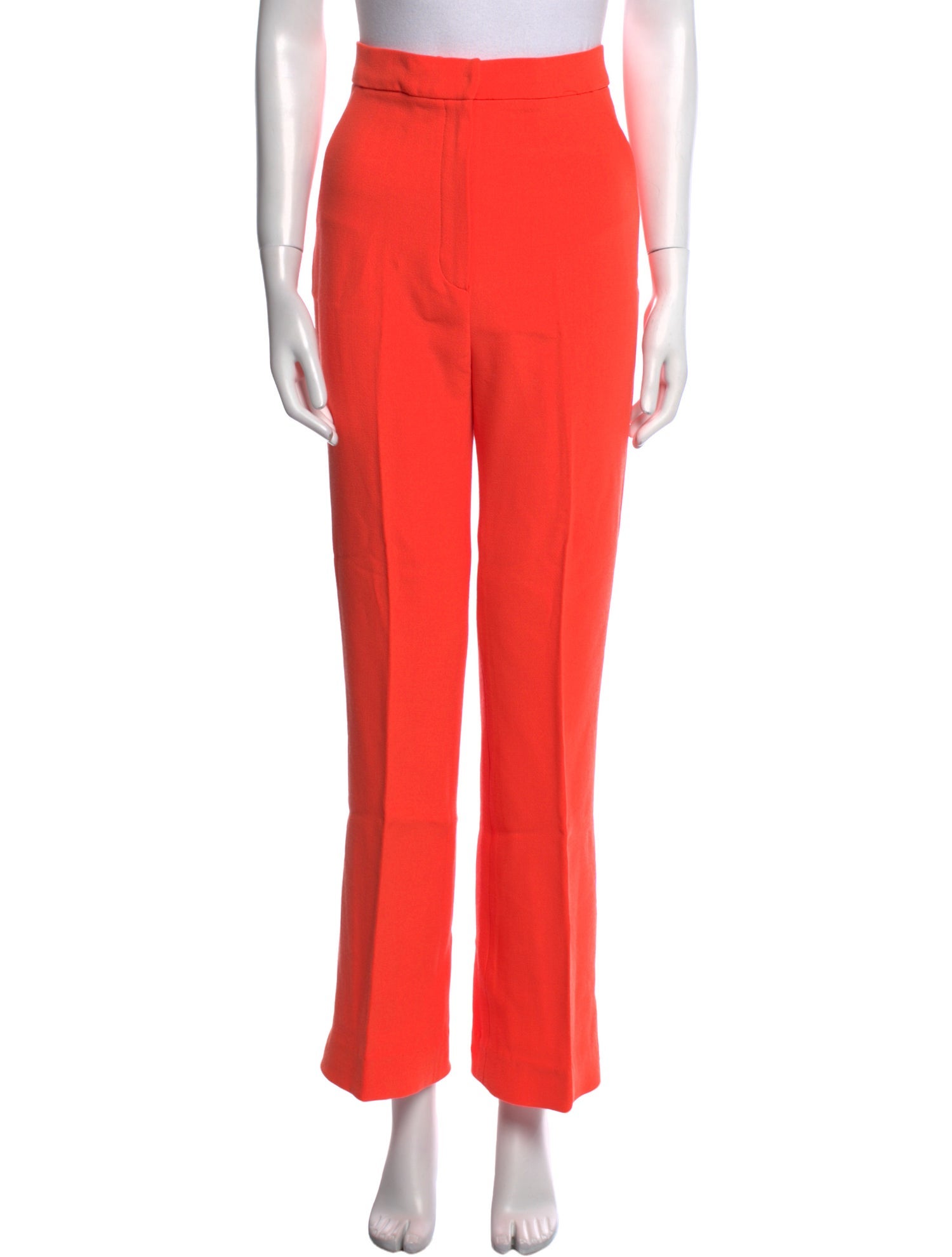 David Koma Virgin Wool Wide Leg Pants